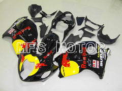 Suzuki GSXR1300 Hayabusa 1999-2007 Injection ABS Fairing - Red Bull - Black Yellow - MFS5391 - Fairings Kit