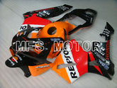 Honda CBR600RR 2003-2004 Injection ABS Fairing - Repsol - Orange Red Black - MFS2079 - Fairings Kit