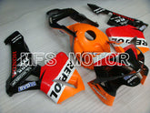 Honda CBR600RR 2003-2004 Injection ABS Fairing - Repsol - Orange Red Black - MFS2080 - Fairings Kit