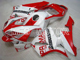 Honda CBR600RR 2003-2004 ABS Injection Fairing - PRAMAC - Red White - MFS2084 - Fairings Kit