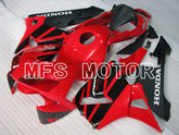 Honda CBR600RR 2003-2004 ABS Injection Fairing - Factory Style - Red Black - MFS2095 - Fairings Kit