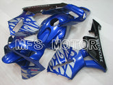 Honda CBR600RR 2003-2004 ABS Injection Fairing - Others - Blue Silver - MFS2108 - Fairings Kit