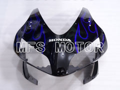 Honda CBR600RR 2003-2004 ABS Injection Fairing - Flame - Blue Black - MFS2115 - Fairings Kit