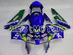 Honda CBR600RR 2003-2004 ABS Injection Fairing - Castrol - Green Blue - MFS2133 - Fairings Kit