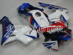 Honda CBR600RR 2003-2004 ABS Injection Fairing - HRC - Red White Blue - MFS2141 - Fairings Kit