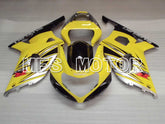 Suzuki GSXR750 2000-2003 Injection ABS Fairing - Factory Style - Black Yellow - MFS6978 - Fairings Kit