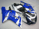 Suzuki GSXR750 2000-2003 Injection ABS Fairing - Factory Style - White Blue - MFS6982 - Fairings Kit