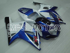 Suzuki GSXR750 2000-2003 Injection ABS Fairing - Factory Style - White Blue - MFS6983 - Fairings Kit