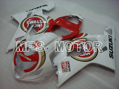 Suzuki GSXR600 GSXR750 2004-2005 Injection ABS Fairing - Luky Strike - White Red - MFS2243 - Fairings Kit