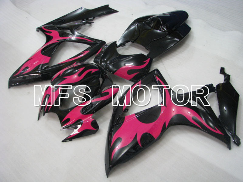 Suzuki GSXR600 GSXR750 2006-2007 Injection ABS Fairing - Factory Style - Black Pink - MFS2340 - Fairings Kit