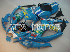 Suzuki GSXR600 GSXR750 2006-2007 Injection ABS Fairing - Rizla+ - Blue - MFS2367 - Fairings Kit