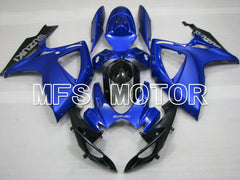 Suzuki GSXR600 GSXR750 2006-2007 Injection ABS Fairing - Factory Style - Blue Black - MFS2382 - Fairings Kit