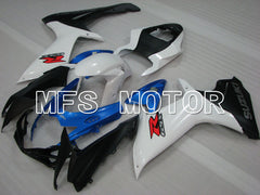 Suzuki GSXR600 GSXR750 2011-2024 Injection ABS Fairing - Factory Style - Blue White - MFS2517 - Fairings Kit