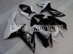 Suzuki GSXR600 GSXR750 2011-2024 Injection ABS Fairing - Factory Style - Black White - MFS2519 - Fairings Kit