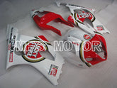 Suzuki GSXR1000 2003-2004 Injection ABS Fairing - Lucky Strike - Red White - MFS2583 - Fairings Kit