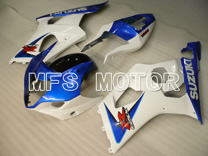 Suzuki GSXR1000 2003-2004 Injection ABS Fairing - Factory Style - Blue White - MFS2585 - Fairings Kit