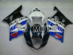 Suzuki GSXR1000 2003-2004 Injection ABS Fairing - Factory Style - Black Blue White - MFS2589 - Fairings Kit