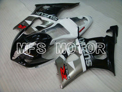 Suzuki GSXR1000 2003-2004 Injection ABS Fairing - Factory Style - Black Gray White - MFS2590 - Fairings Kit