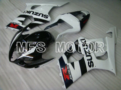 Suzuki GSXR1000 2003-2004 Injection ABS Fairing - Factory Style - Black White - MFS2591 - Fairings Kit