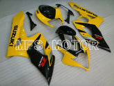 Suzuki GSXR1000 2005-2006 Injection ABS Fairing - Factory Style - Black Yellow - MFS2639 - Fairings Kit