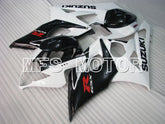 Suzuki GSXR1000 2005-2006 Injection ABS Fairing - Factory Style - Black White - MFS2644 - Fairings Kit