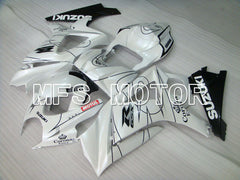 Suzuki GSXR1000 2007-2008 Injection ABS Fairing - Corona - Black White - MFS2665 - Fairings Kit