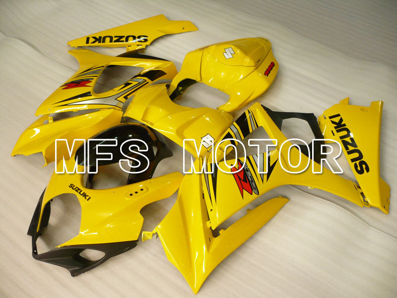 Suzuki GSXR1000 2007-2008 Injection ABS Fairing - Factory Style - Yellow - MFS2672 - Fairings Kit