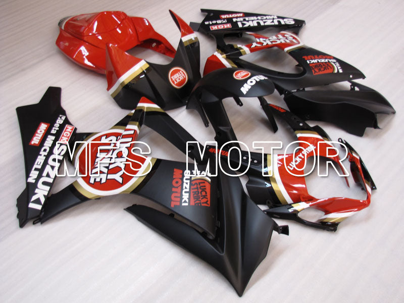Suzuki GSXR1000 2007-2008 Injection ABS Fairing - Lucky Strike - Red Black - MFS2682 - Fairings Kit