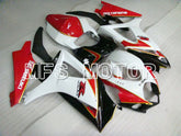 Suzuki GSXR1000 2007-2008 Injection ABS Fairing - Factory Style - Black Red White - MFS2687 - Fairings Kit