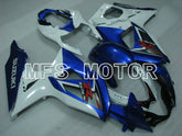 Suzuki GSXR1000 2009-2016 Injection ABS Fairing - Factory Style - White Blue - MFS2712 - Fairings Kit