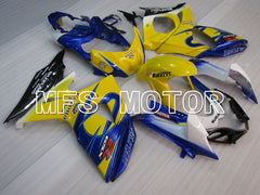 Suzuki GSXR1000 2009-2016 Injection ABS Fairing - Corona - Yellow Blue - MFS2714 - Fairings Kit
