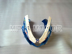 Suzuki GSXR1000 2009-2016 Injection ABS Fairing - Customize - White Blue - MFS2715 - Fairings Kit
