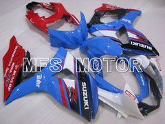 Suzuki GSXR1000 2009-2016 Injection ABS Fairing - Factory Style - Blue Red - MFS2724 - Fairings Kit