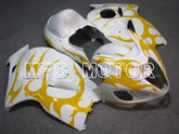 Suzuki GSXR1300 Hayabusa 2008-2020 Injection ABS Fairing - Fatcory - White Yellow - MFS2754 - Fairings Kit