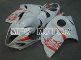 Suzuki GSXR1300 Hayabusa 2008-2020 Injection ABS Fairing - Fatcory - White - MFS2756 - Fairings Kit