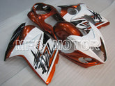 Suzuki GSXR1300 Hayabusa 2008-2020 Injection ABS Fairing - Fatcory - Orange White - MFS2757 - Fairings Kit