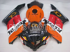 Honda CBR1000RR 2004-2005 Injection ABS Fairing - Repsol CX - Red Orange Black - MFS2841 - Fairings Kit