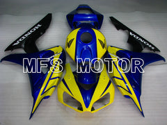 Honda CBR1000RR 2006-2007 Injection ABS Fairing - Factory Style - Blue Yellow - MFS2875 - Fairings Kit