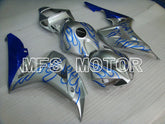 Honda CBR1000RR 2006-2007 Injection ABS Fairing - Flame - Blue Silver - MFS2883 - Fairings Kit