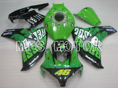 Honda CBR1000RR 2008-2011 Injection ABS Fairing - Rossi - Green - MFS2982 - Fairings Kit