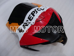 Honda CBR1000RR 2008-2011 Injection ABS Fairing - Repsol - Orange Red Black - MFS3001 - Fairings Kit