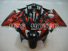 Honda CBR600 F3 1995-1996 Injection ABS Fairing - Factory Style - Black Red - MFS3046 - Fairings Kit