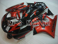Honda CBR600 F3 1995-1996 Injection ABS Fairing - Factory Style - Black Red - MFS3046 - Fairings Kit