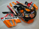 Honda CBR600 F3 1997-1998 Injection ABS Fairing - Repsol - Black Orange Red - MFS3076 - Fairings Kit