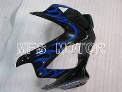 Honda CBR600 F4i 2001-2003 Injection ABS Fairing - Flame - Black Blue - MFS3145 - Fairings Kit