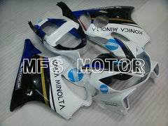 Honda CBR600 F4i 2001-2003 Injection ABS Fairing - Konica Minolta - Black White - MFS3147 - Fairings Kit