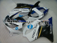 Honda CBR600 F4i 2001-2003 Injection ABS Fairing - Konica Minolta - Black White - MFS3147 - Fairings Kit