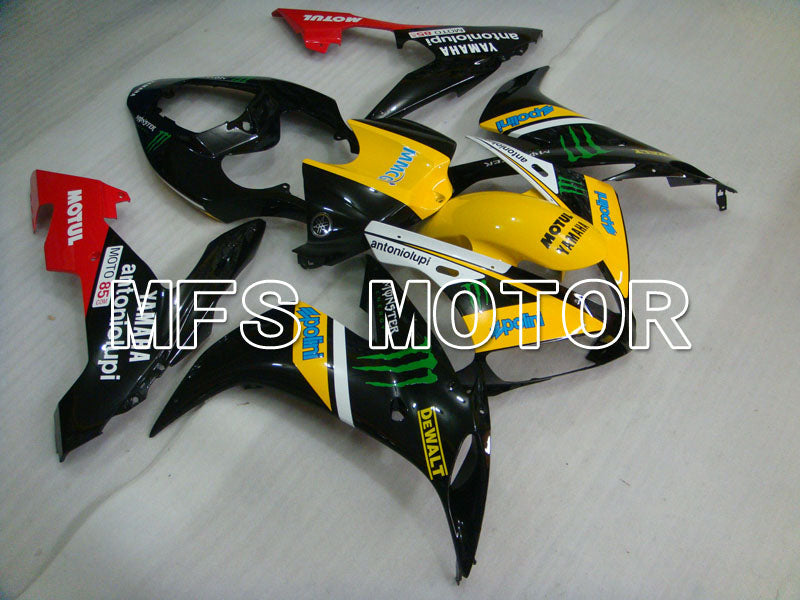 Yamaha YZF-R1 2004-2006 Injection ABS Fairing - Monster - Black Yellow - MFS3314 - Fairings Kit