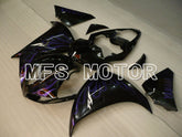 Yamaha YZF-R1 2009-2011 Injection ABS Fairing - Flame - Black Purple - MFS3384 - Fairings Kit