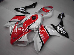 Yamaha YZF-R1 2007-2008 Injection ABS Fairing - Factory Style - White Red - MFS3446 - Fairings Kit